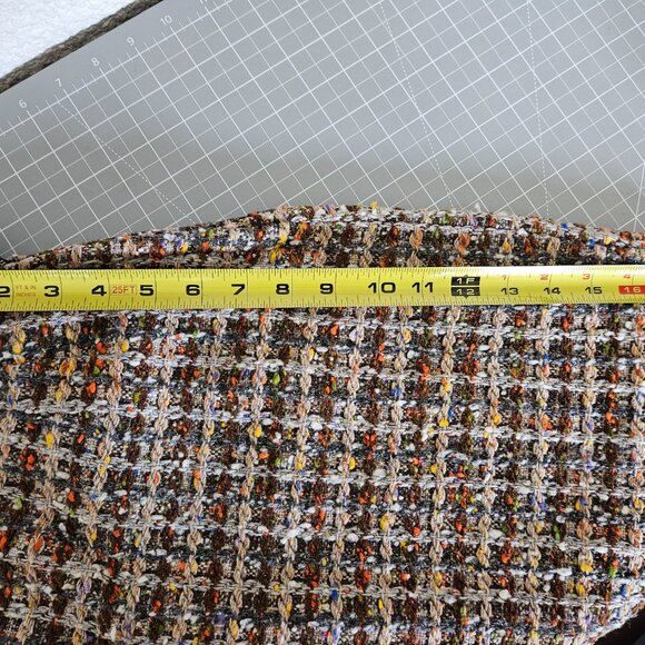 VINTAGE handmade textured tweed pencil skirt - Picture 8 of 8